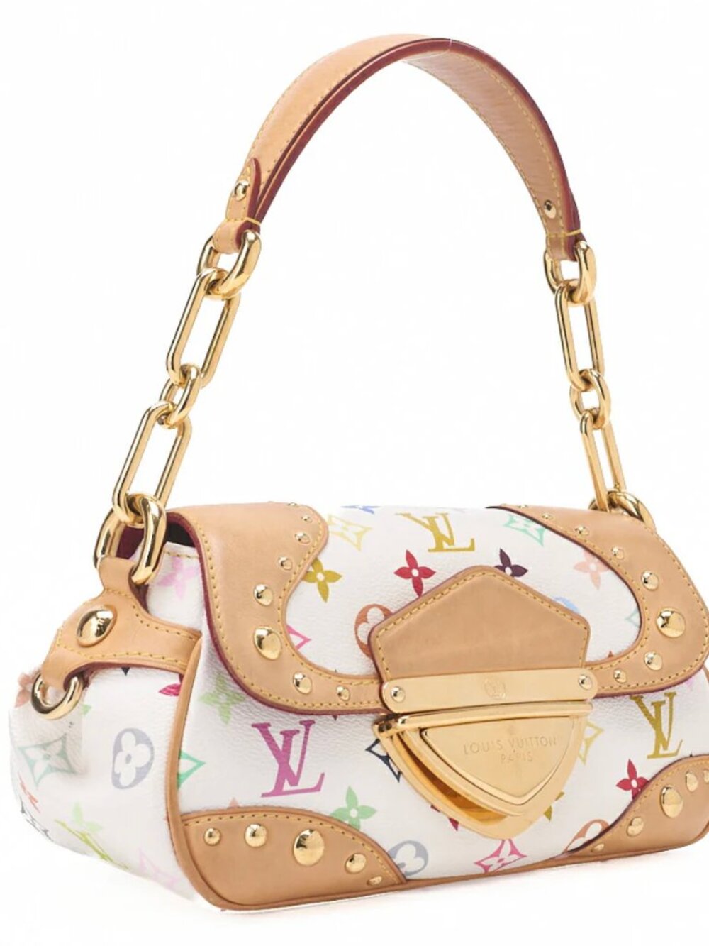 Louis Vuitton Takashi Murakami Marilyn White Monogram Multicolore shoulder Bag - Picture 3 of 9
